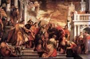 saints mark and marcellinus being led to martyrdom